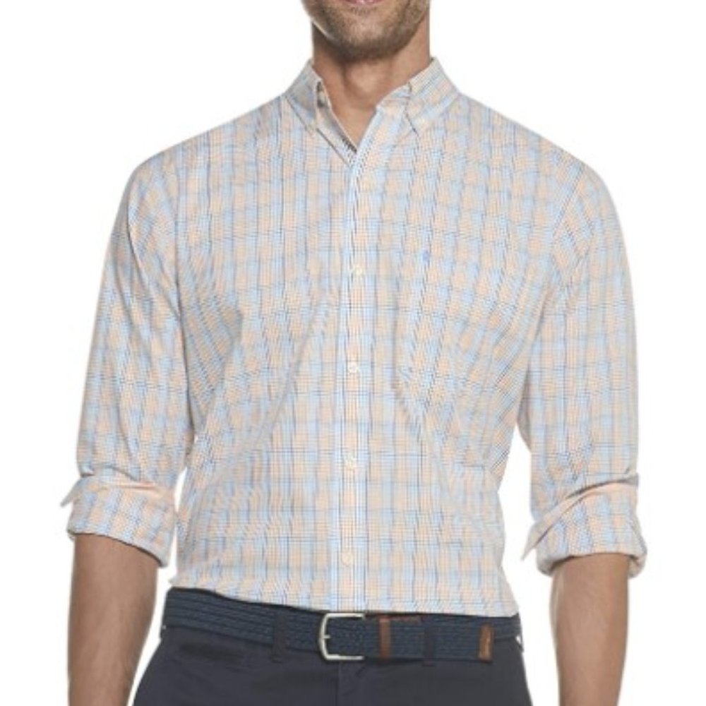 *NEW* Izod Cooling Performance Dress Shirt, Medium